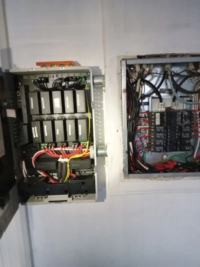 Electrical panel upgrade completed for Commercial Electrician Services in Bedminster